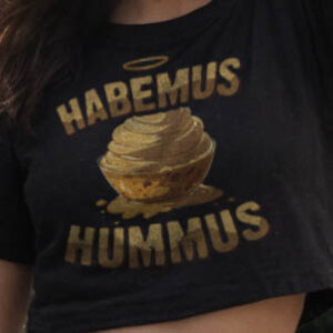 Habemus Hummus Crop Top