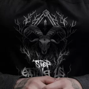 Black Metal Grill Apron (Organic)