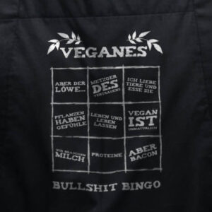 Vegan Bullshit Bingo BBQ Apron (Organic)
