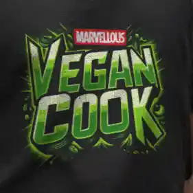 Marvellous Vegan Cook BBQ Apron (Organic)