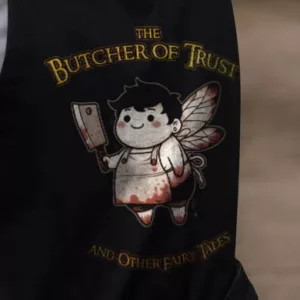 Butcher of Trust (Fantasy Version) Grill Apron (Organic)