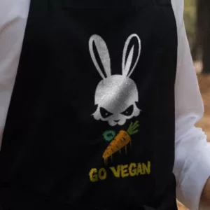 Kill Bunny BBQ Apron (Organic)