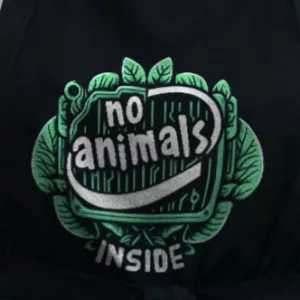 No Animals Inside BBQ Apron (Organic)