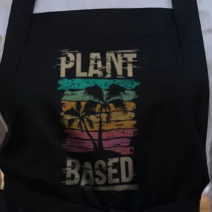 Plant-Based Sunset Beach Grill Apron (Organic)