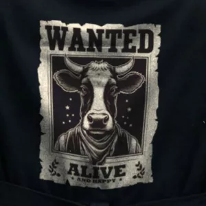 Wanted Cow Grill Apron (Organic)
