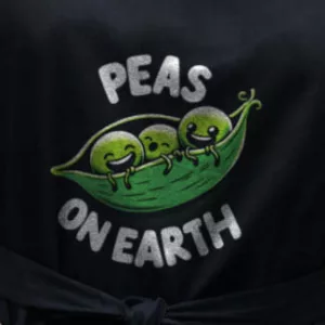 Peas on Earth Grill Apron (Organic)