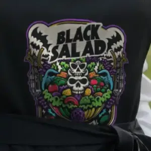 Black Salad Grill Apron (Organic)