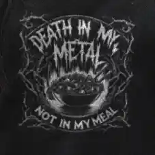 Death in my Metal Grill Apron (Organic)