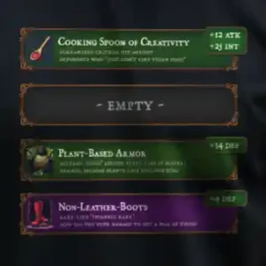 Vegan Fantasy Equipment (Organic)