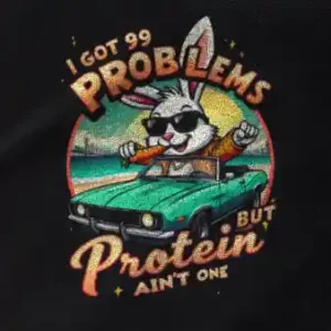 99 Problems BBQ Apron (Organic)