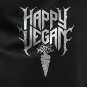 Happy Vegan BBQ Apron (Organic)