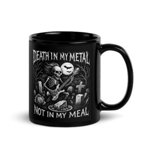 Death in my Metal (Halloween) Mug