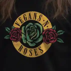 Vegans n Roses Longsleeve