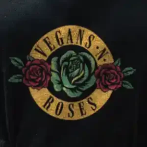 Vegans n Roses Grill Apron (Organic)